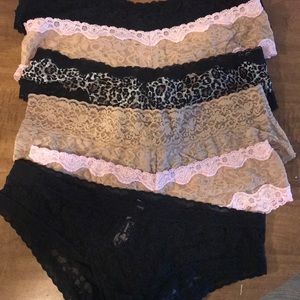 6-Pair Victoria’s Secret/The Lacie Panty/L